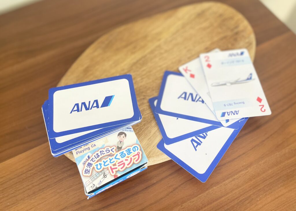 ANA 子供 おもちゃ サービス 飛行機 機内サービス トランプ